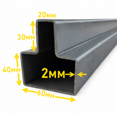 Т-профиль 2 мм Т-профиль 2 мм